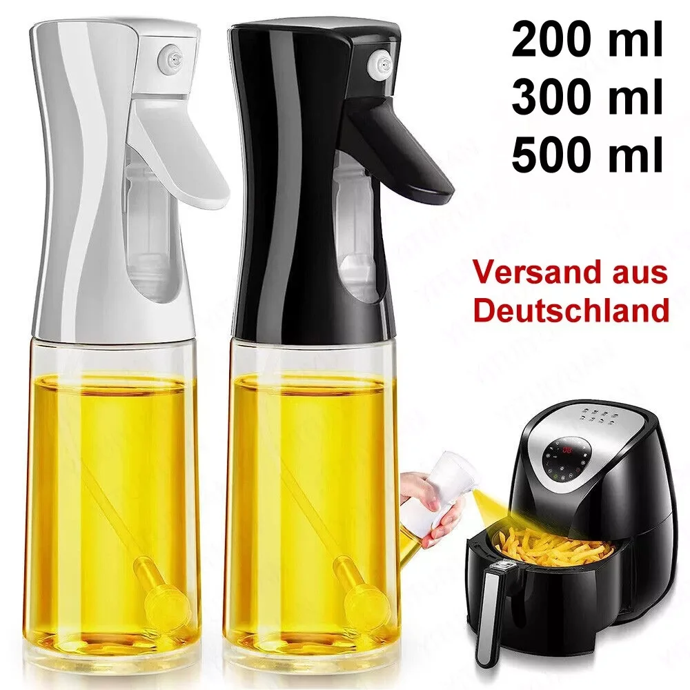 Spray de óleo para cozinhar-dispensador de azeite garrafa pulverizador névoa-reutilizável vinagre de óleo de qualidade alimentar, garrafa de spray acessórios de cozinha