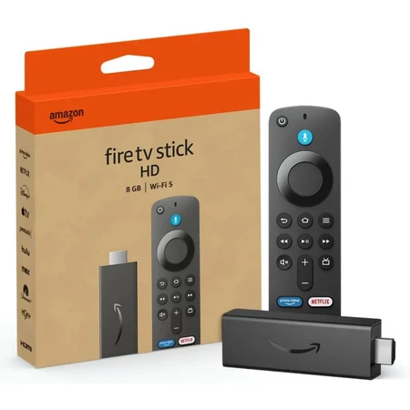 Fire Tv Stick Última Geração Full HD Controle Remoto Por Voz Alexa Amazon Bivolt WI-FI 5